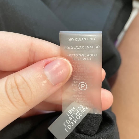 SOLD Karl Lagerfeld Black Shift Dress - Picture 4 of 5